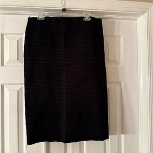 New York & Company Black Pencil Skirt